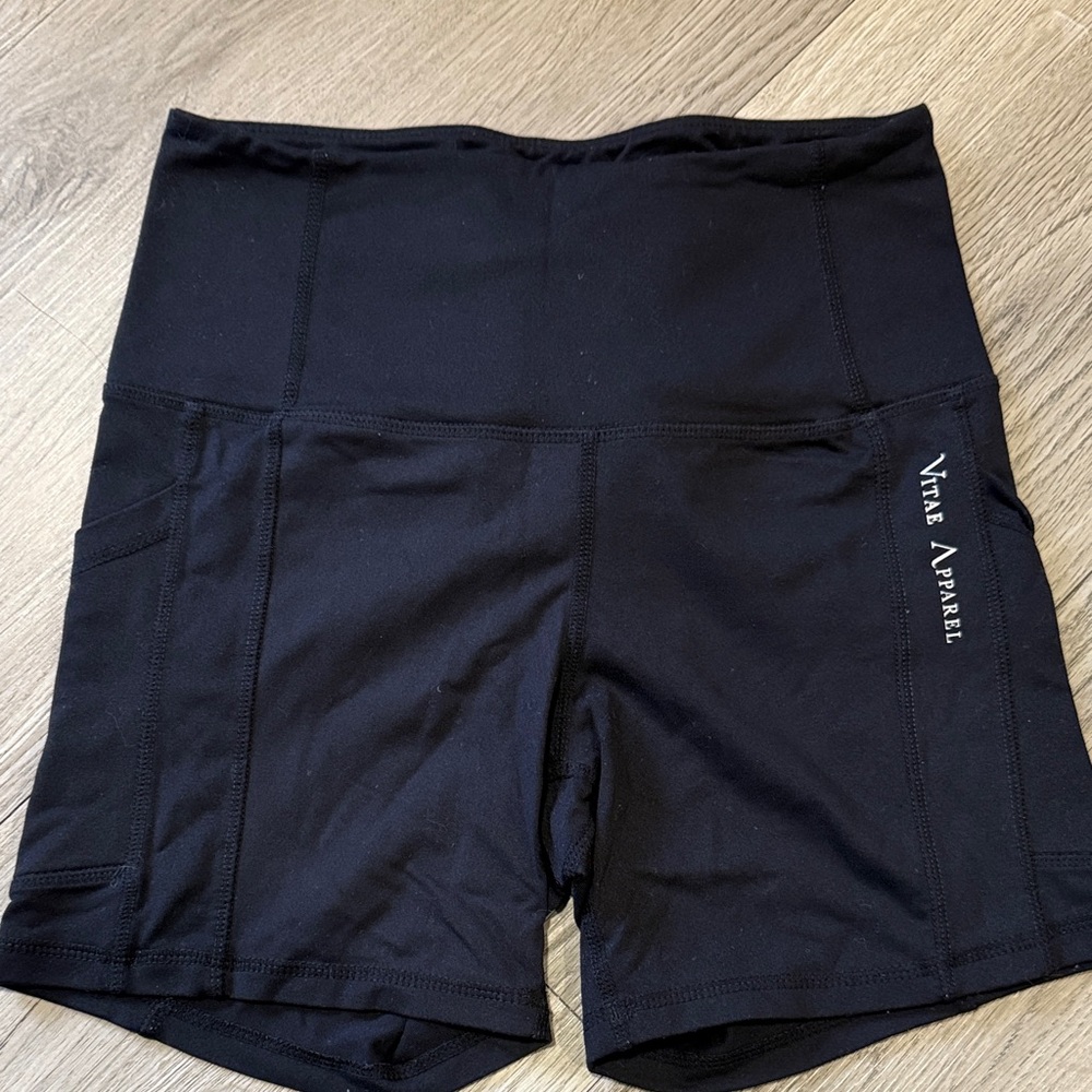 Women's Black Bike Shorts